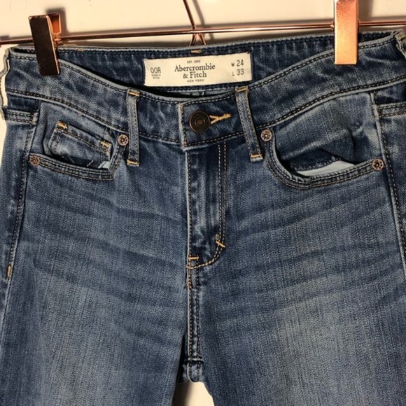 A&F Abercrombie the Skinny Boot Jean - Picture 3 of 7